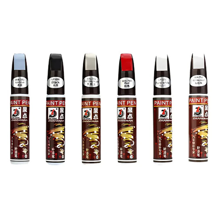 Lápiz Pintura Para Relleno Autos Accesorio Negro Perlado 1