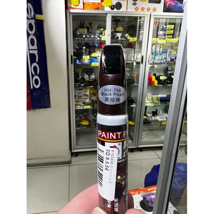 Lápiz Pintura Para Relleno Autos Accesorio Negro Perlado 10