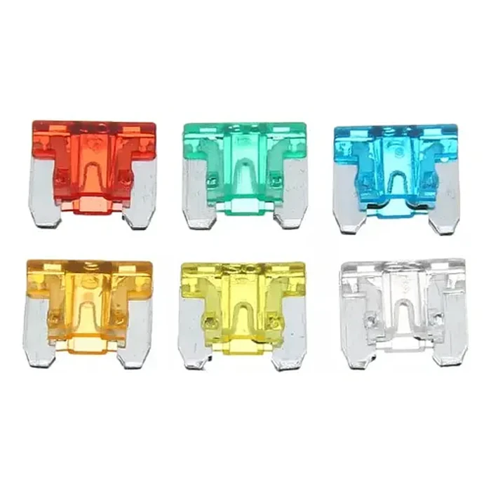 Juego De Fusibles Para Autos Micro Patas Cortas 10