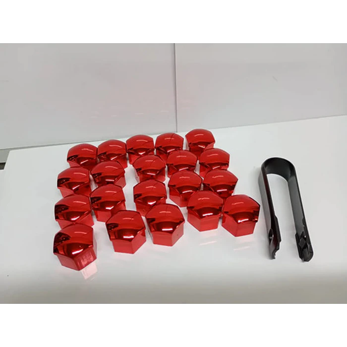 20 Piezas Tapas De Perno 17mm Para Tuercas De Neumáticos  3