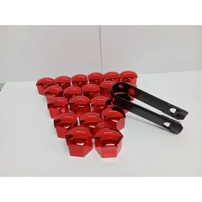 20 Piezas Tapas De Perno 17mm Para Tuercas De Neumáticos  7