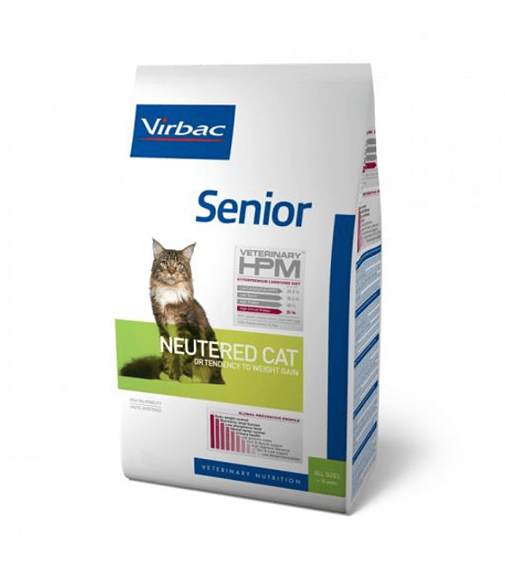 HPM Cat Virbac Senior Neutered 1,5 Kg 