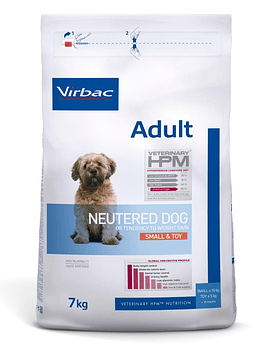 HPM Dog Adult  Small & Toy Neutered , 7 Kg 