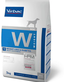 HPM Dog Weight Loos & Diabetes 3 Kg 