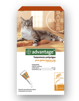 Advantage Gatos hasta 4 Kg 