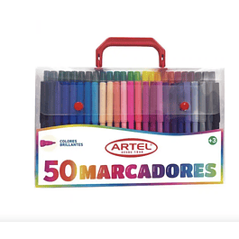 Estuche 50 Marcadores Artel