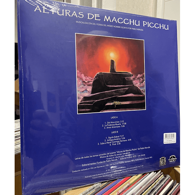 LOS JAIVAS ALTURAS DE MACCHU PICCHU