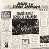 MACHA Y EL BLOQUE DEPRESIVO ¡SACÓ LA VOZ DESDE EL CAMARÍN!
