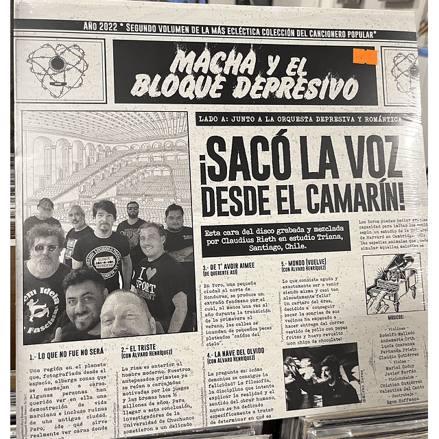 MACHA Y EL BLOQUE DEPRESIVO ¡SACÓ LA VOZ DESDE EL CAMARÍN!