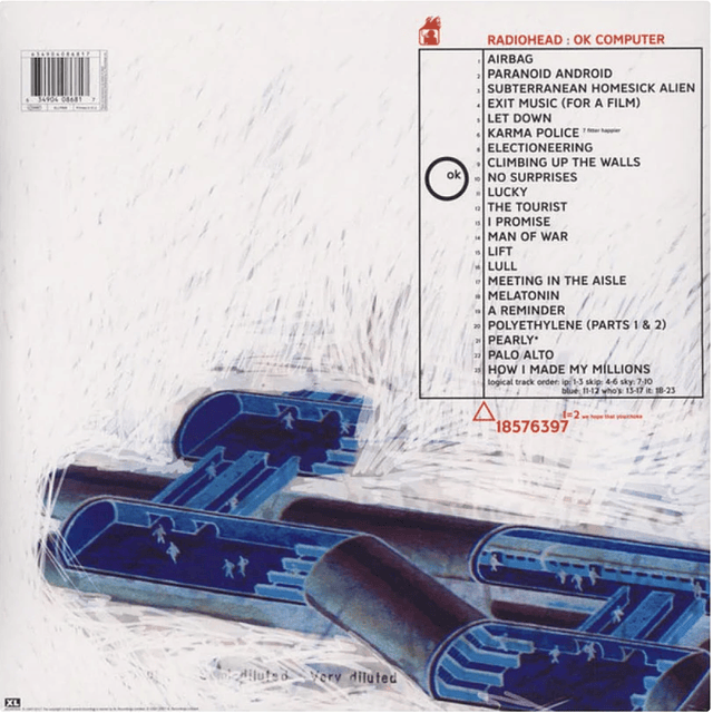 RADIOHEAD OK COMPUTER