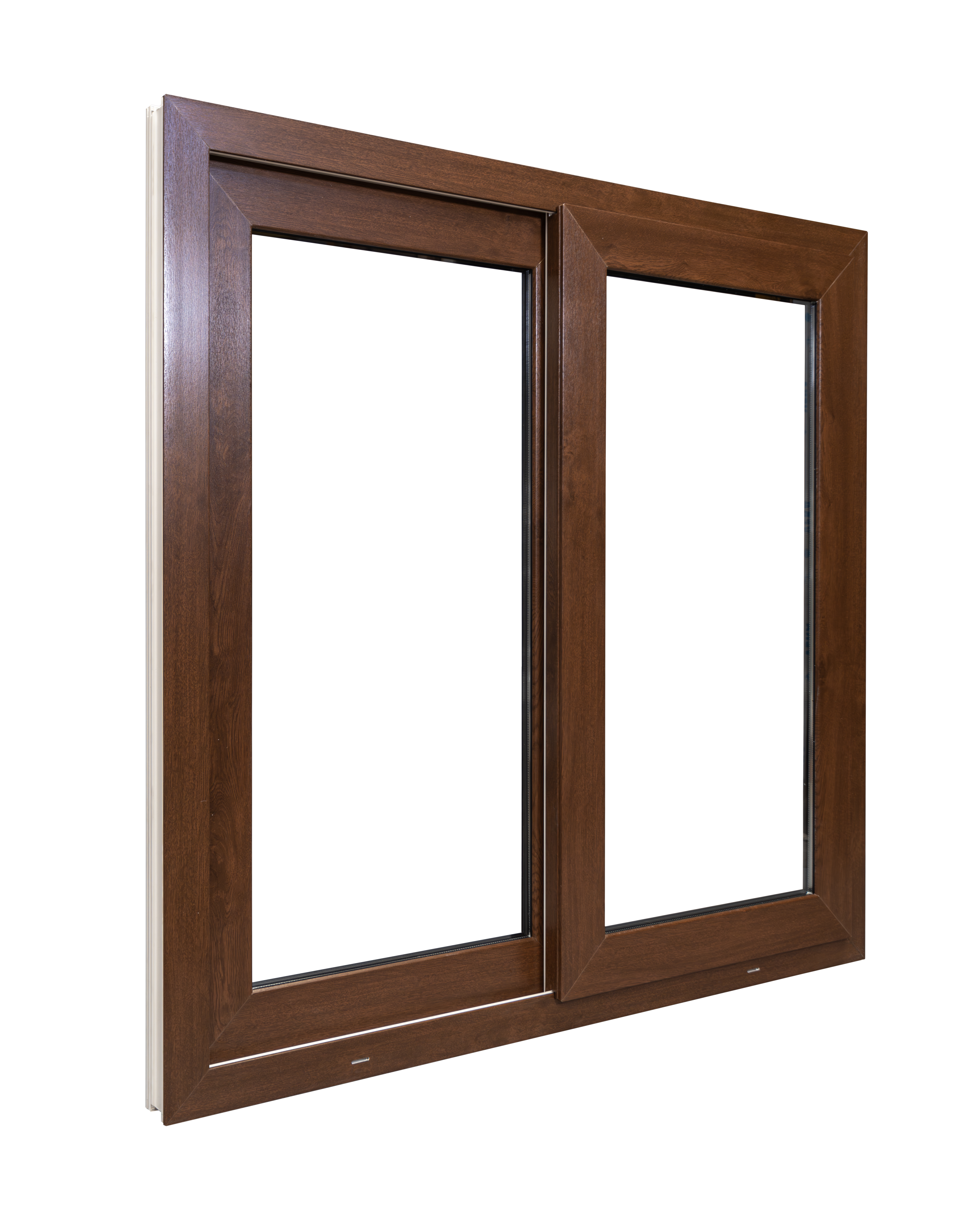 VENTANA CORREDERA BI COLOR  1500×1500 TERMOPANEL