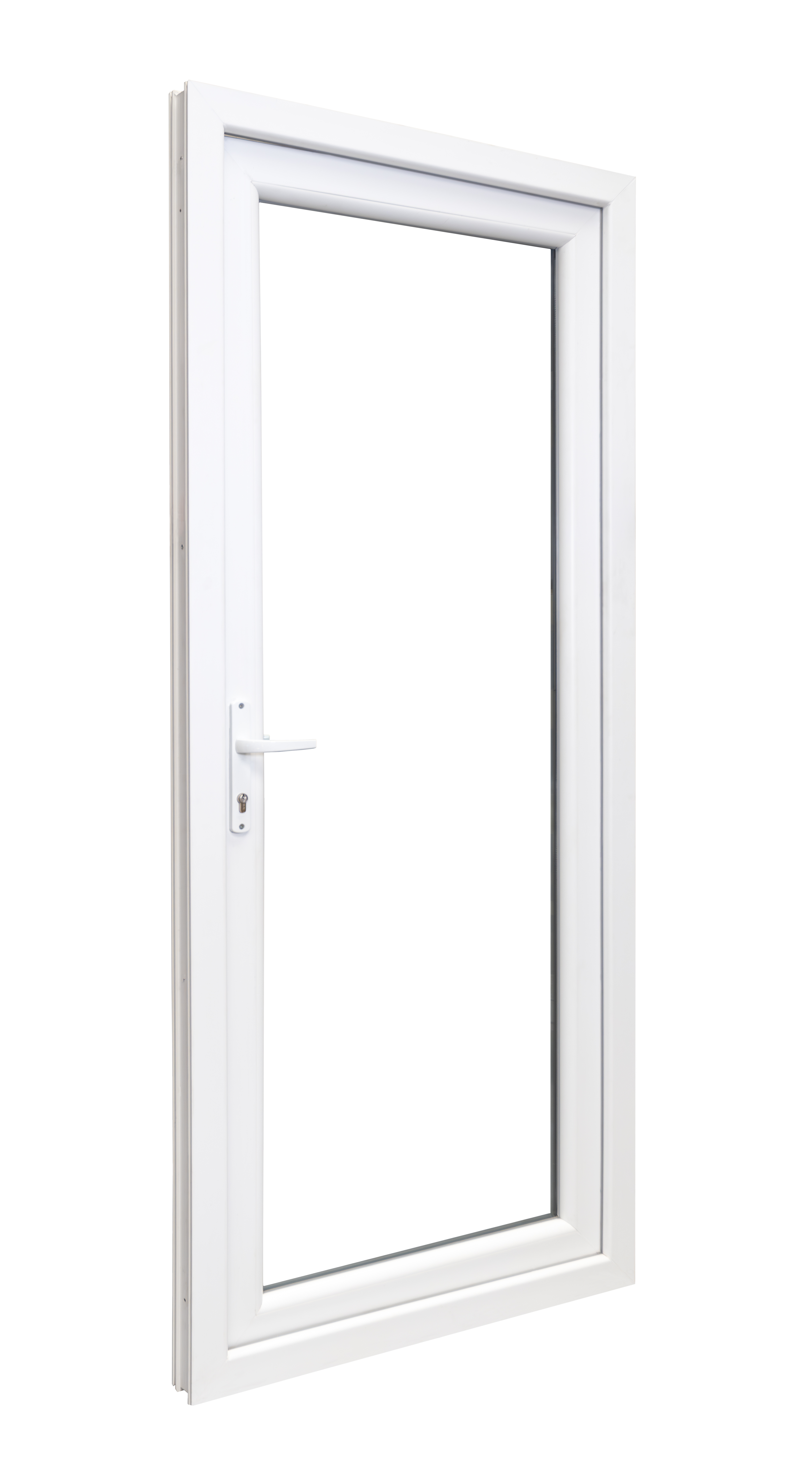 PUERTA APERTURA EXTERIOR EUROPEA 900×2100 TERMOPANEL BLANCA