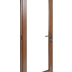 PUERTA APERTURA EXTERIOR EUROPEA 900×2100 TERMOPANEL NOGAL