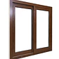 VENTANA CORREDERA BI COLOR  1200×700 TERMOPANEL - Miniatura 1