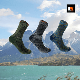  Pack Calcetines Hw Summer Outdoor Hombre (3 Unidades)