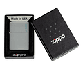 Encendedor Zippo Flat Grey Logo