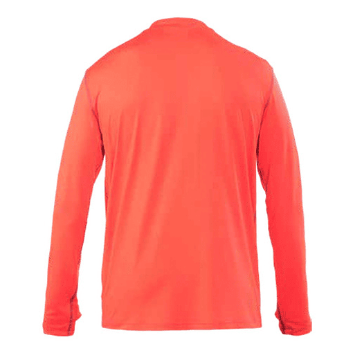 Polera Dry Fit Hw Spx Manga Larga Hombre Roja