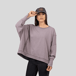  Poleron Gnomo Pullover Zanfa Mujer Light Rose