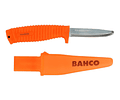 Cuchillo De Rescate Flotante Con Mango Fluorescente Bahco 