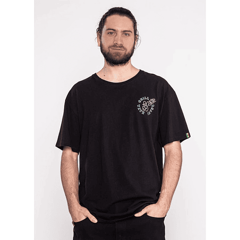 Polera Kaya Unite Chill Black Green