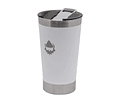 Vaso Termico Pint Gnomo 473ml Con Destapador Blanco