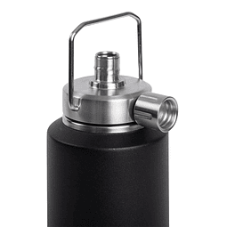  Botella Térmica Gnomo Tapa Magnética 946ml Negro