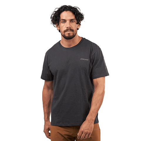 Polera Atakama Outdoor Equipamiento manga corta hombre Gris