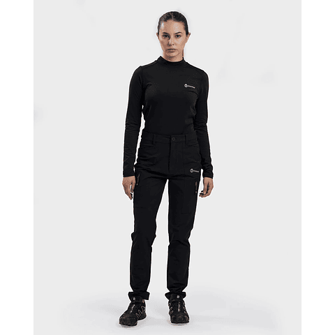 Pantalon Gnomo Mujer Trekking Noatak Negro 