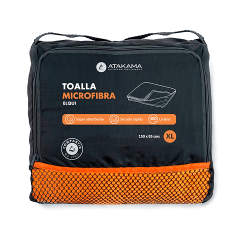 Toalla Microfibra Elqui Talla XL Atakama Outdoor