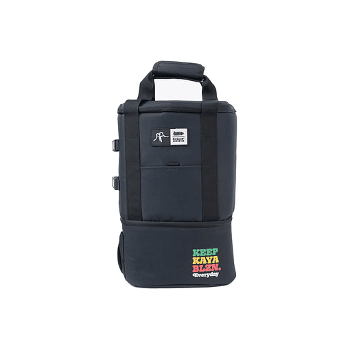 Mochila Cooler Nomade Black Rasta Kaya Unite Azul Marino