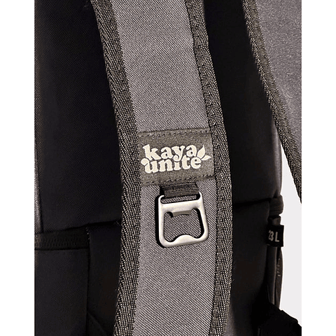 Mochila Cooler Nomade Black Rasta Kaya Unite Azul Marino