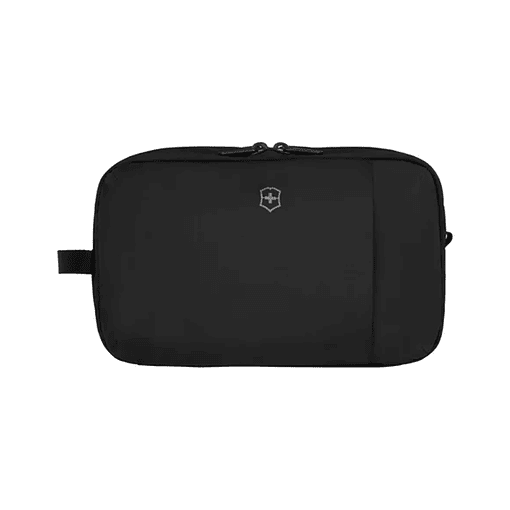 Necesor Victorinox colgando bolsa de toiles Essentials