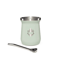  Mug Matera Térmica 236 ml Light Green Gnomo