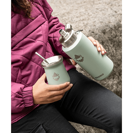 Mug Matera Térmica 236 ml Light Green Gnomo