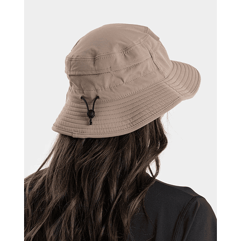 Gorro Bucket Gnomo Fisher UV Sand Beige