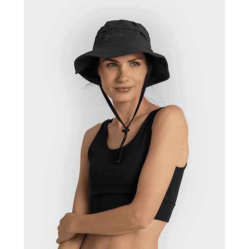 Gorro Bucket Gnomo Fisher UV Dark Grey