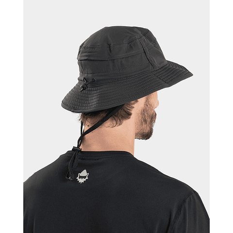 Gorro Bucket Gnomo Fisher UV Dark Grey