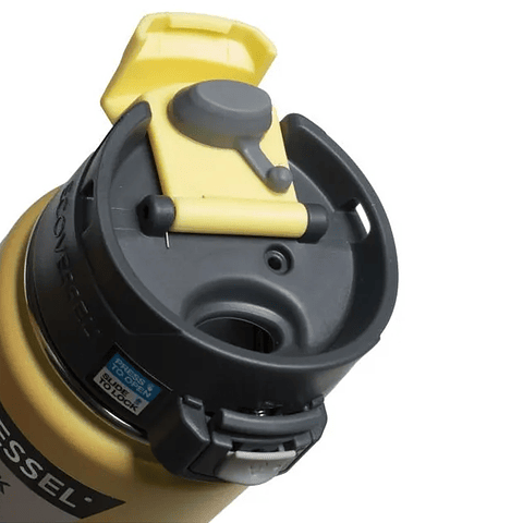 Botella de Viaje Ecovessel 473ml Perk Amarillo