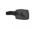 Banano Waist Pack Negro Wenger 612264 Riñonera Viaje Color Gris Diseño De La Tela Liso