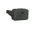 Banano Waist Pack Negro Wenger 612264 Riñonera Viaje Color Gris Diseño De La Tela Liso