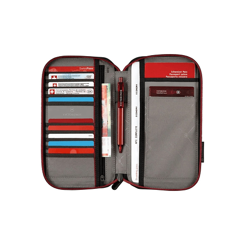 Bolso Victorinox Organizador de Documentos Essential Negro RFID