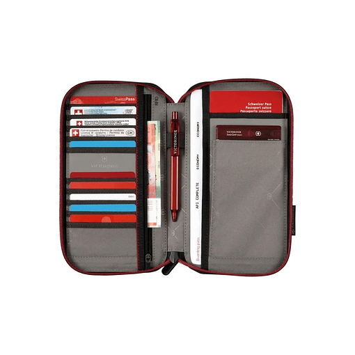 Bolso Victorinox Organizador de Documentos Essential Negro RFID