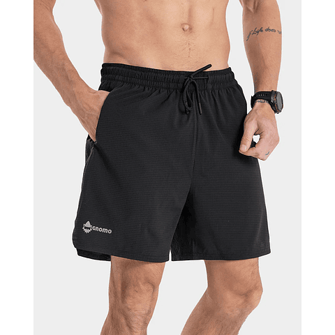 Short Deportivo Con Calza Gnomo Womber Hombre 