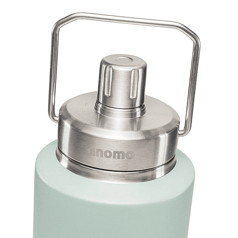 Botella Térmica Gnomo Tapa Magnética 946ml Verde Agua