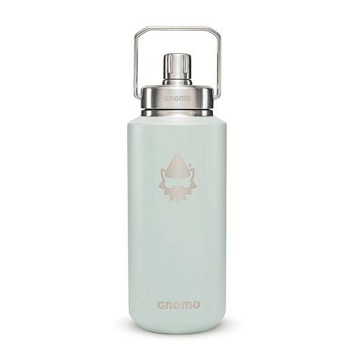 Botella Térmica Gnomo Tapa Magnética 946ml Verde Agua