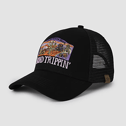  Jockey Cap Trucker Kaya Unite Road Trippin Black