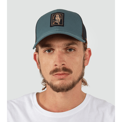 Jockey Cap Trucker Kaya Unite Lechuza Teal