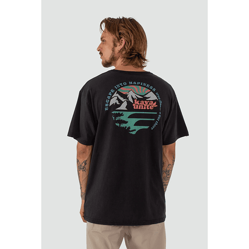 Polera Kaya Unite Escape Negra