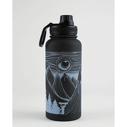  Botella Termo Kaya Unite Nomade 950 Ml Eye Negro