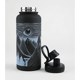  Botella Termo Kaya Unite Nomade 950 Ml Eye Negro